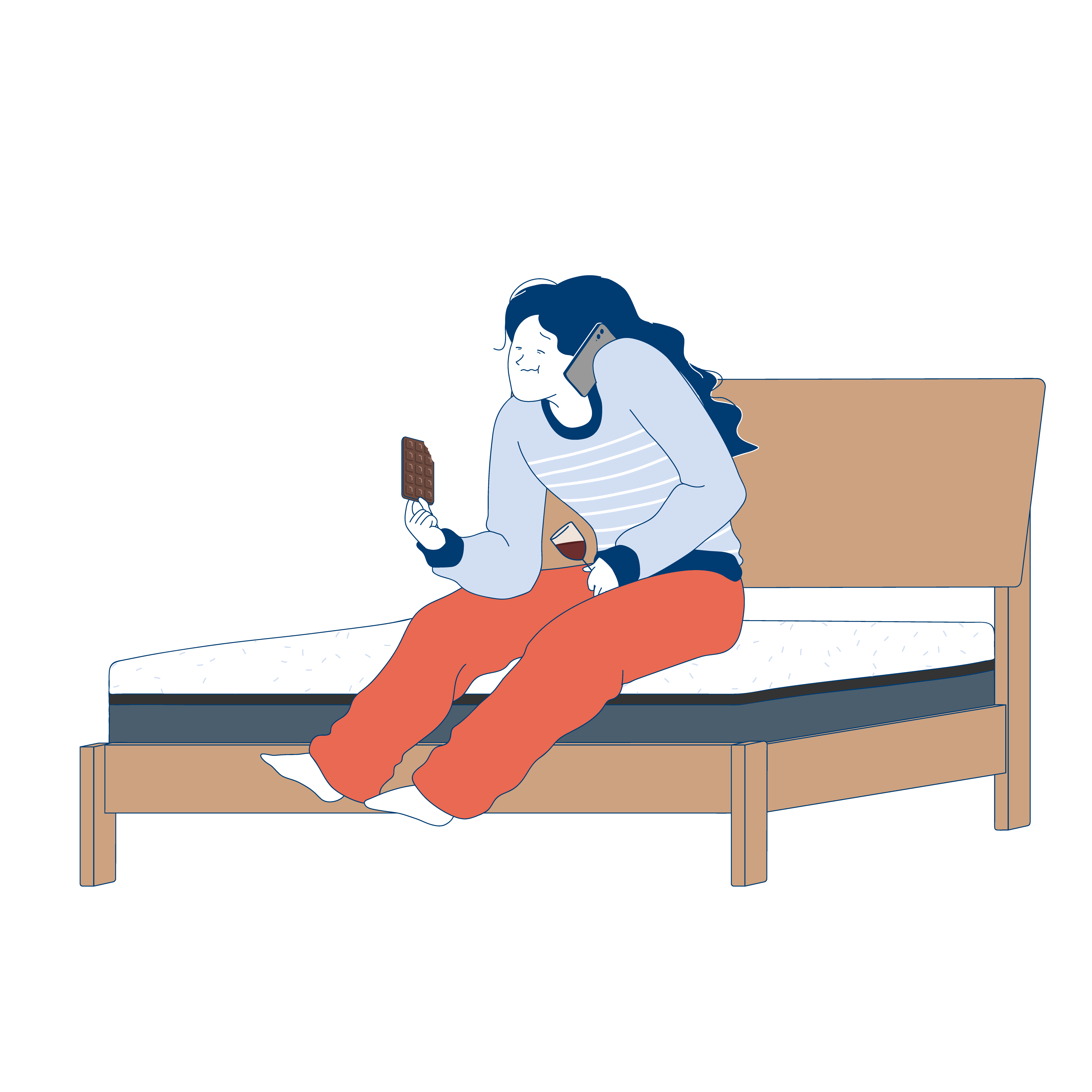 woman-on-phone-with-wine